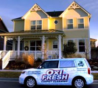 Oxi Fresh Carpet Cleaning Van